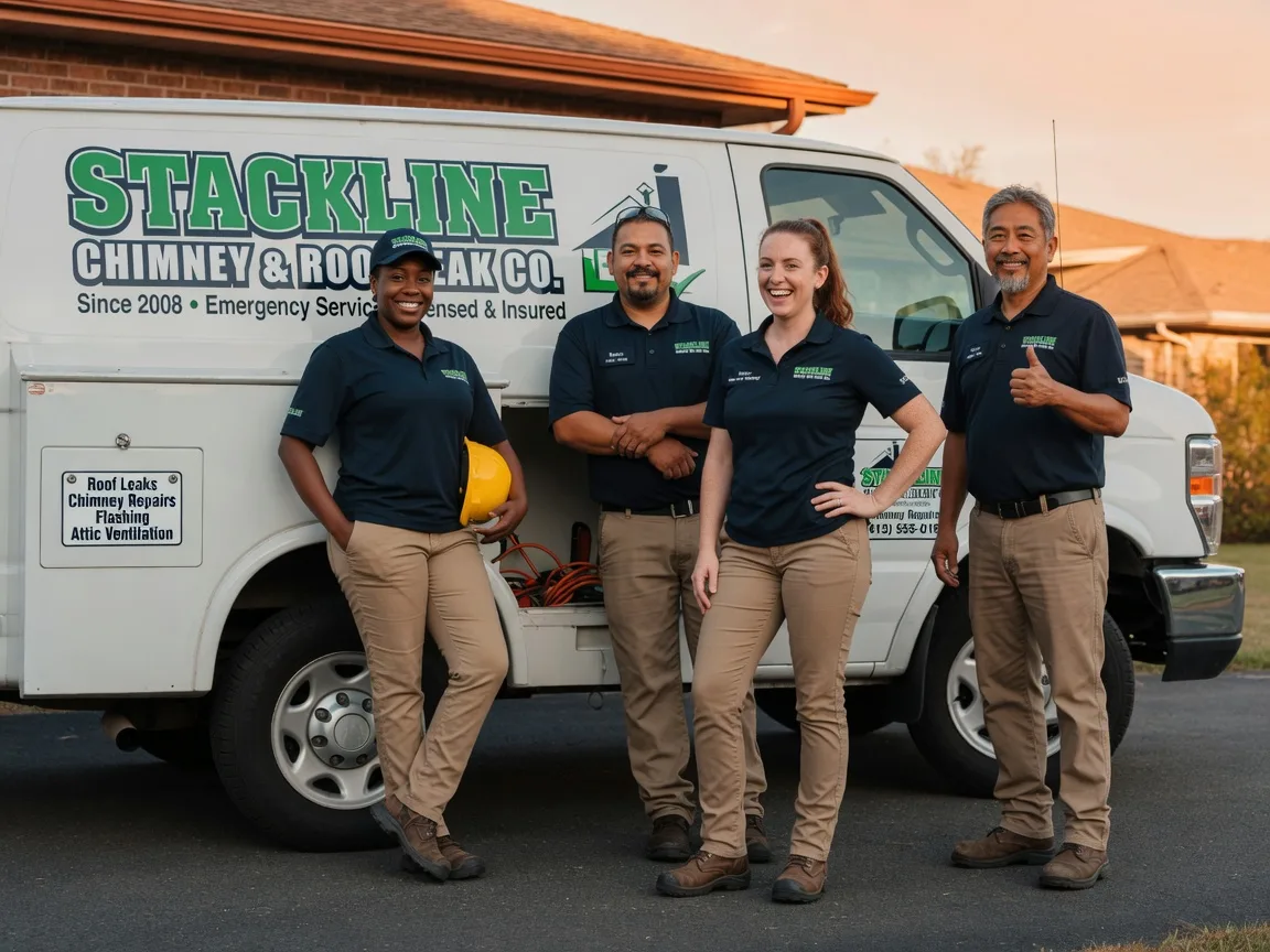 Chimney flashing repair company in Fishers, IN